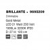 Pakabinamas šviestuvas BRILLANTE 9695209 dimeriuojamas